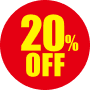 20% off