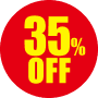 35% off