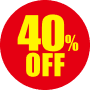 40% off