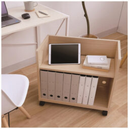 白井産業 木製アンダーデスクワゴン | 【公式】沖縄オフィス