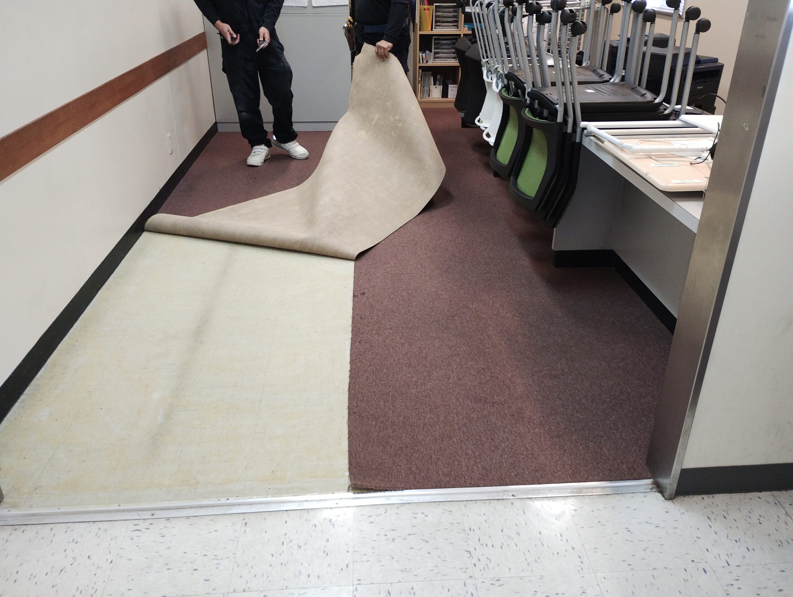 カーペット張替え工事